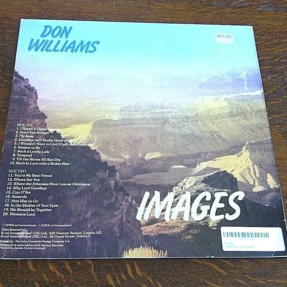 Vinyl Record Don Williams Image1978 Country Album Original Player K-Tel UK LP - Picture 3 of 16